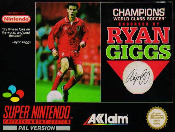 Game | Super Nintendo SNES | Champions World Class Soccer Ryan Giggs