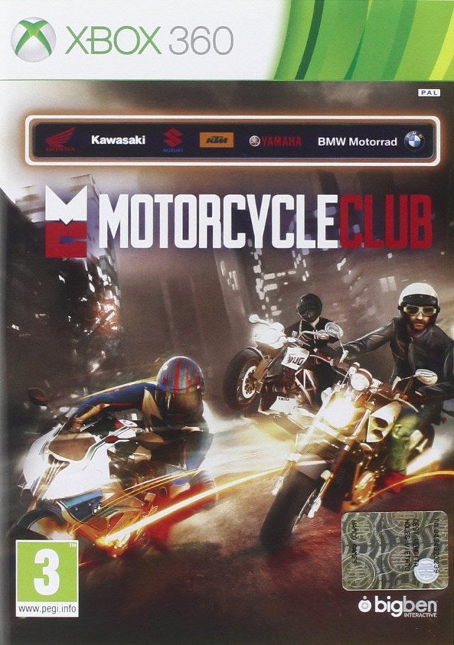 Game | Microsoft Xbox 360 | Motorcycle Club