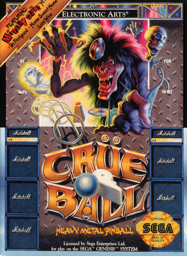 Game | Sega Genesis | Crue Ball