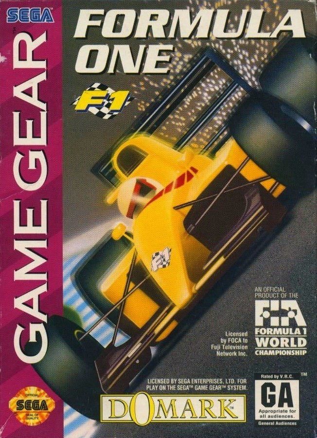 Game | SEGA Game Gear | Formula 1