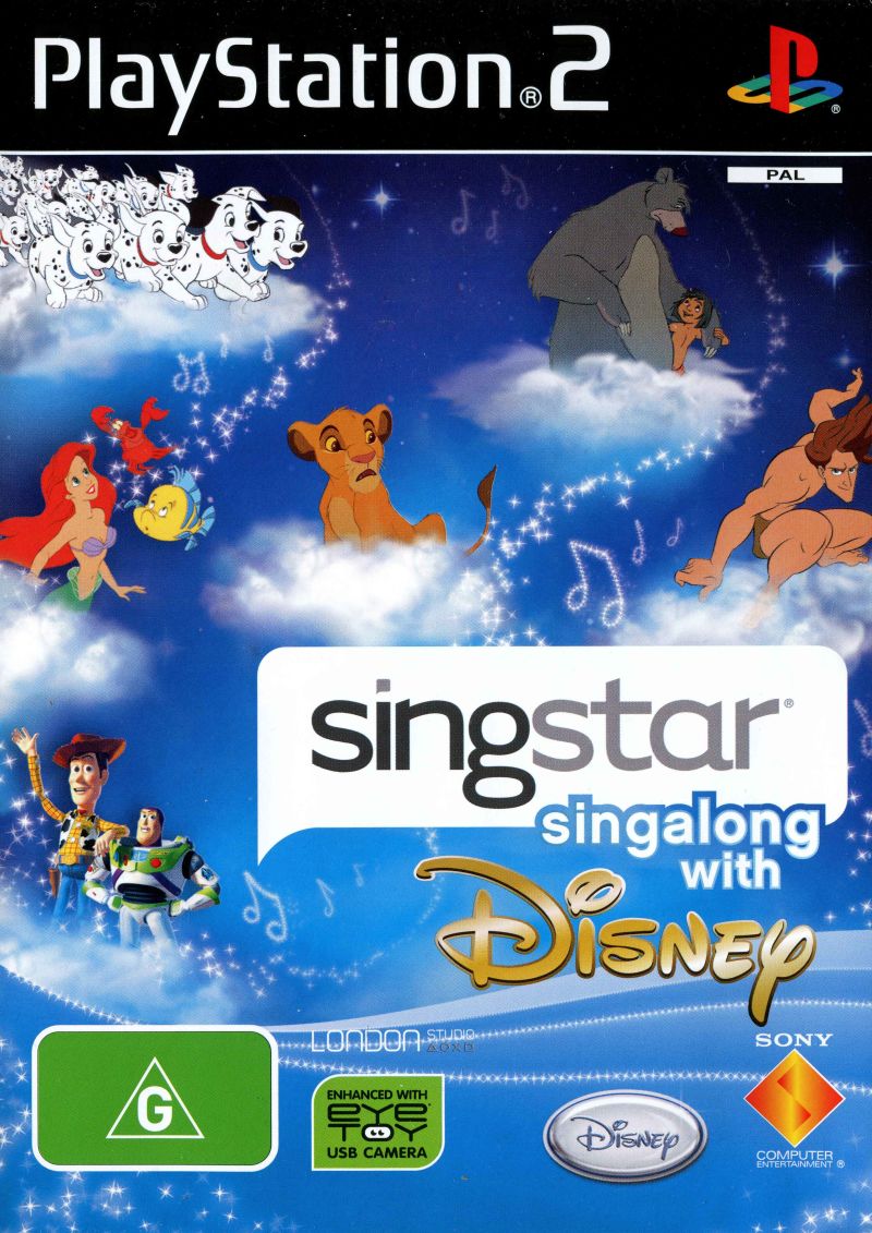 Game | Sony Playstation PS2 | SingStar Singalong With Disney