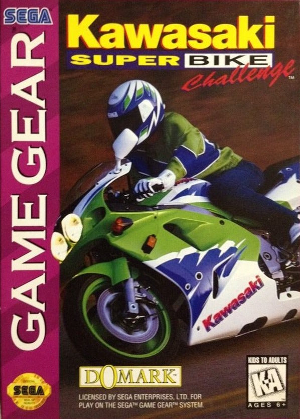 Game | SEGA Game Gear | Kawasaki Superbikes