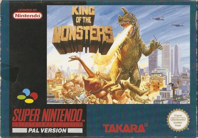 Game | Super Nintendo SNES | King Of The Monsters