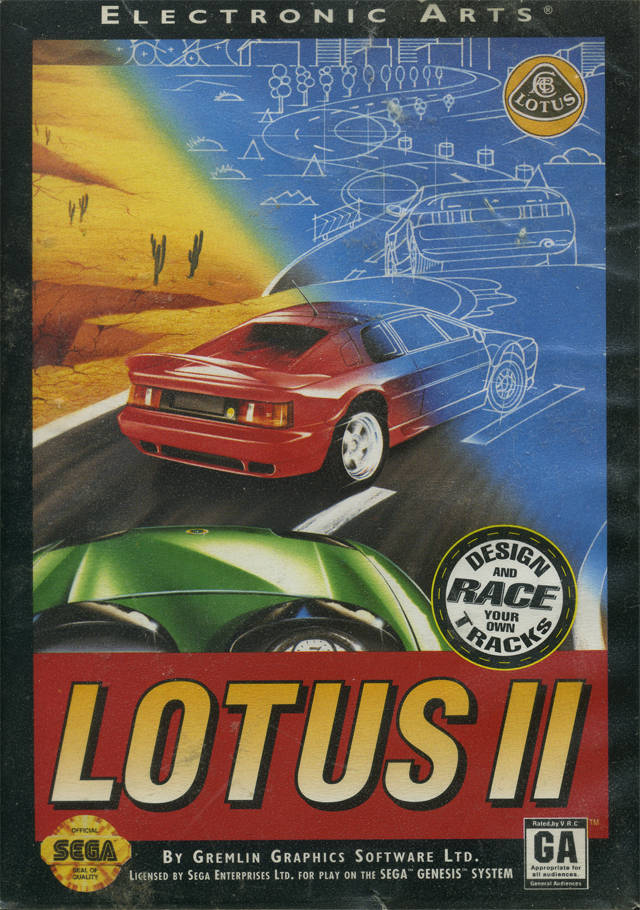 Game | Sega Mega Drive Genesis | Lotus II