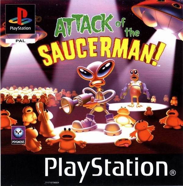 Game | Sony PlayStation PS1 |Attack Of The Saucerman