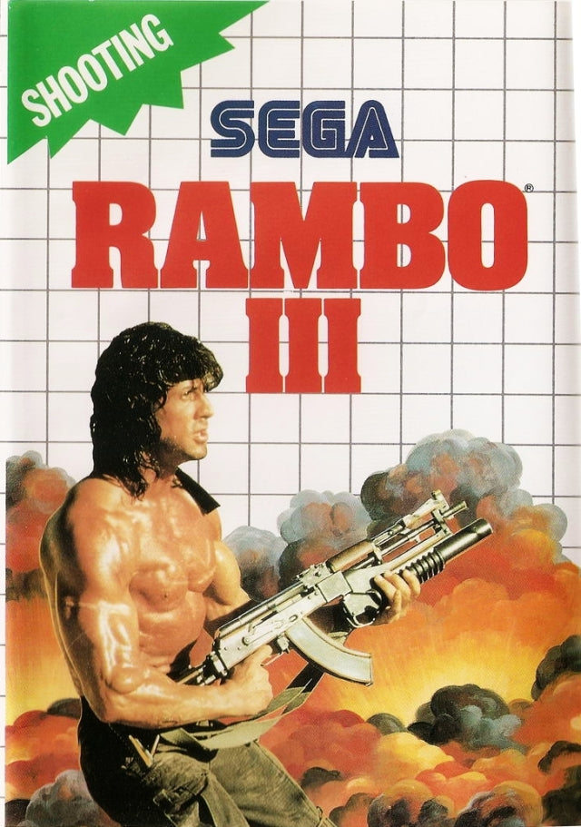 Game | Sega Master System | Rambo III