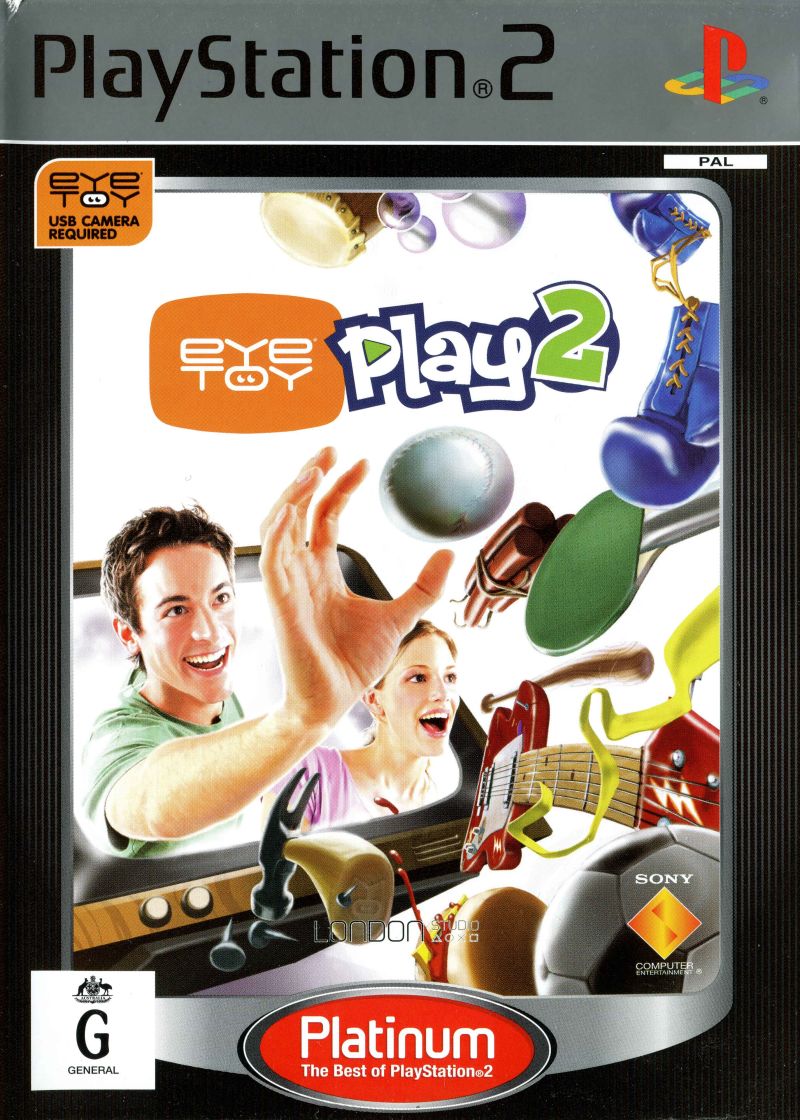 Game | Sony Playstation PS2 | Eye Toy Play 2 [Platinum]