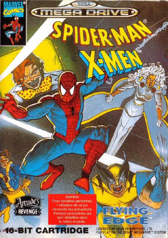 Game | Sega Mega Drive | Spiderman And The X-Men: Arcade's Revenge