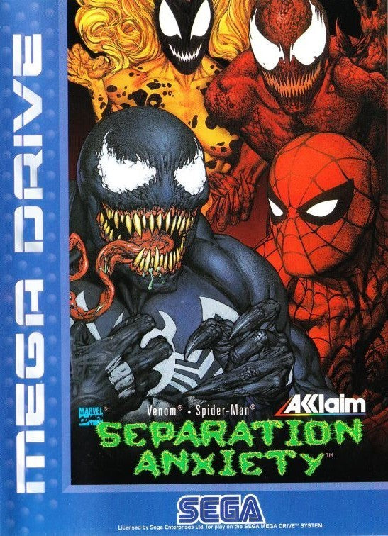 Game | SEGA Mega Drive | Separation Anxiety