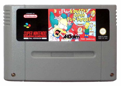 Game | Super Nintendo SNES | Krusty's Super Fun House