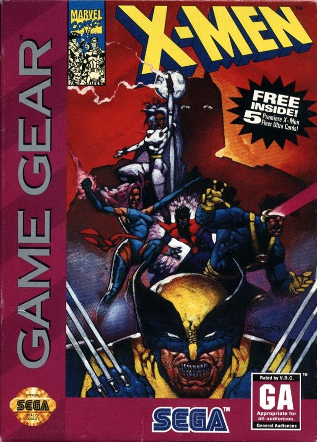 Game | SEGA Game Gear | X-Men