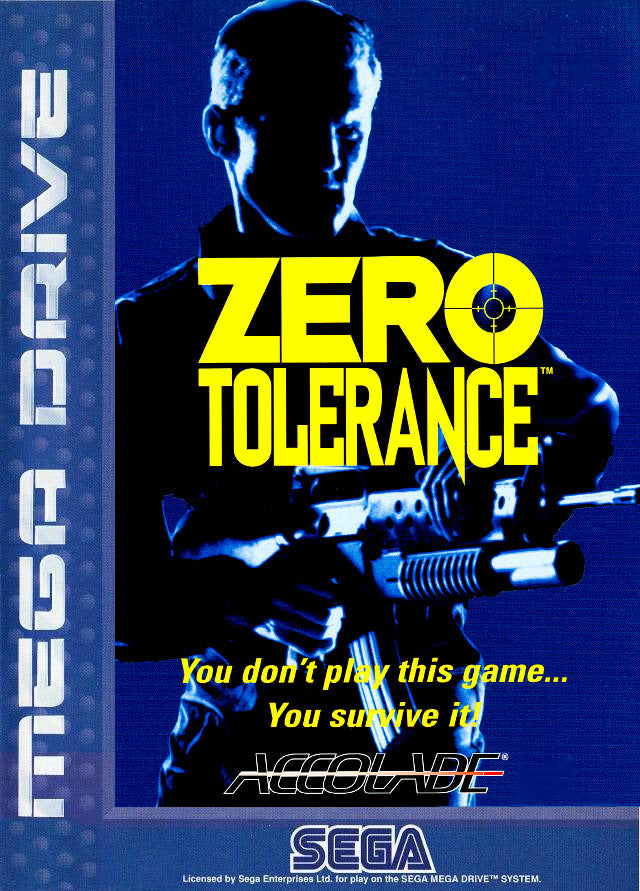 Game | SEGA Mega Drive | Zero Tolerance