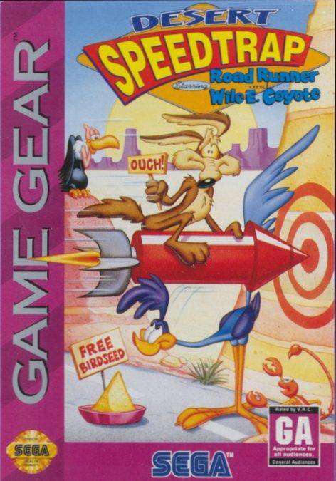 Game | Sega Game Gear | Desert Speedtrap Starring Road Runner And Wile E Coyote