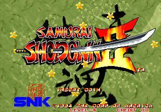 Game | SNK Neo Geo AES | Samurai Shodown II NGH-063