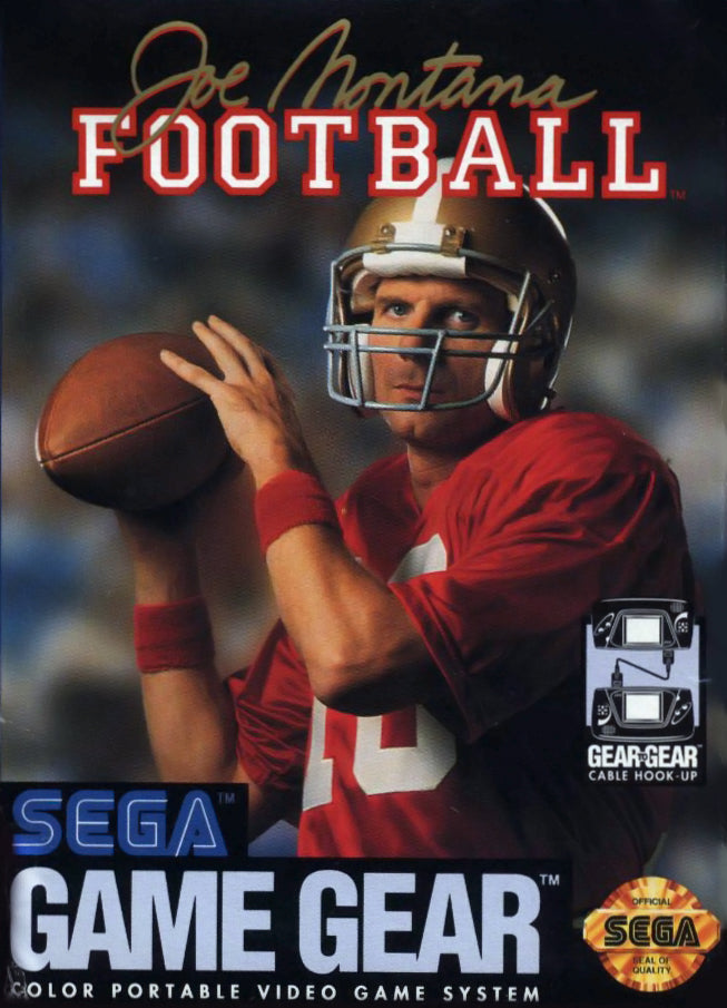 Game - Game | SEGA Game Gear | Joe Montana Football
