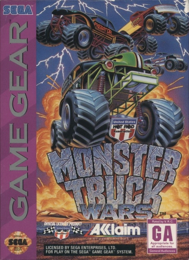 Game | SEGA Game Gear | Monster Truck Wars