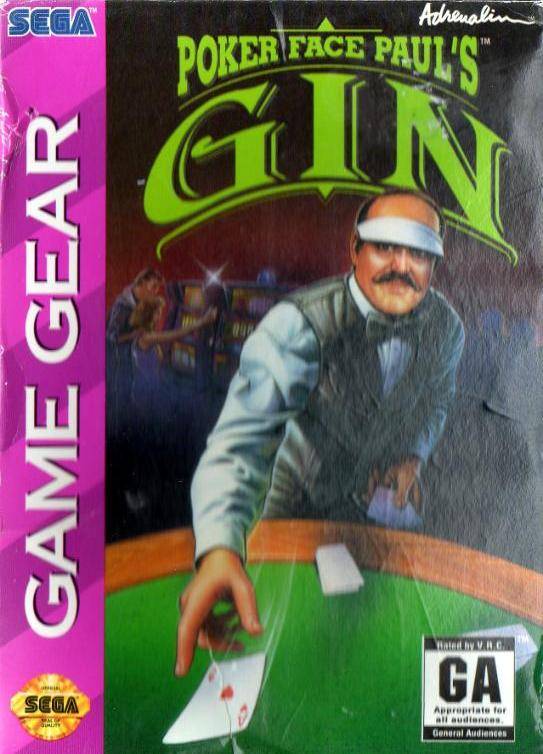 Game | SEGA Game Gear | Poker Face Paul's Gin
