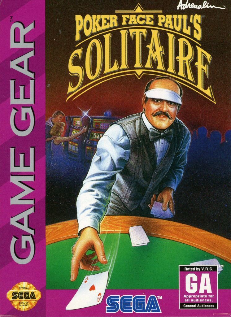 Game | SEGA Game Gear | Poker Face Paul's Solitaire