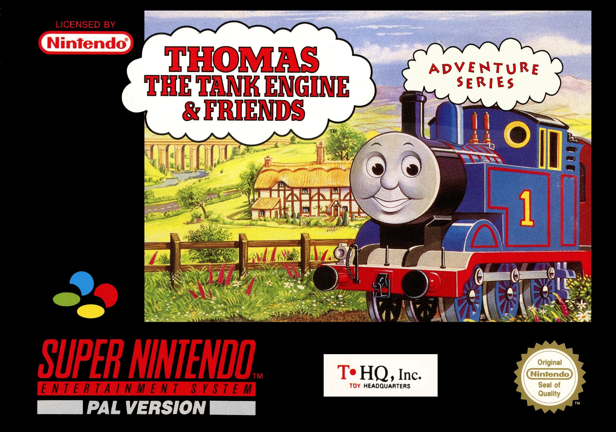 Game | Super Nintendo SNES | Thomas The Tank Engine And Friends