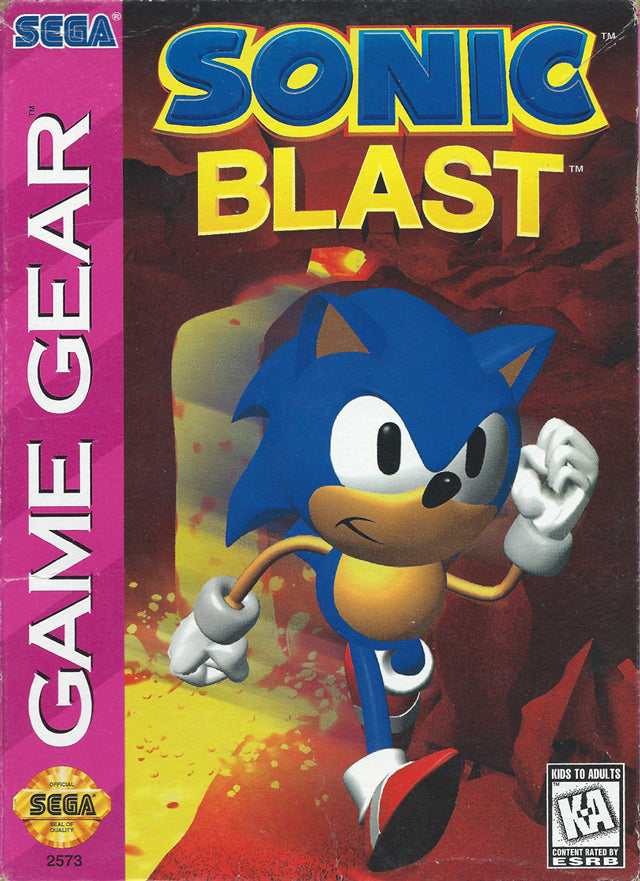 Game | SEGA Game Gear | Sonic Blast