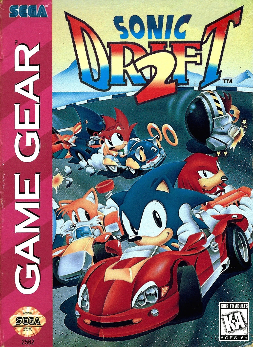 Game | SEGA Game Gear | Sonic Drift 2