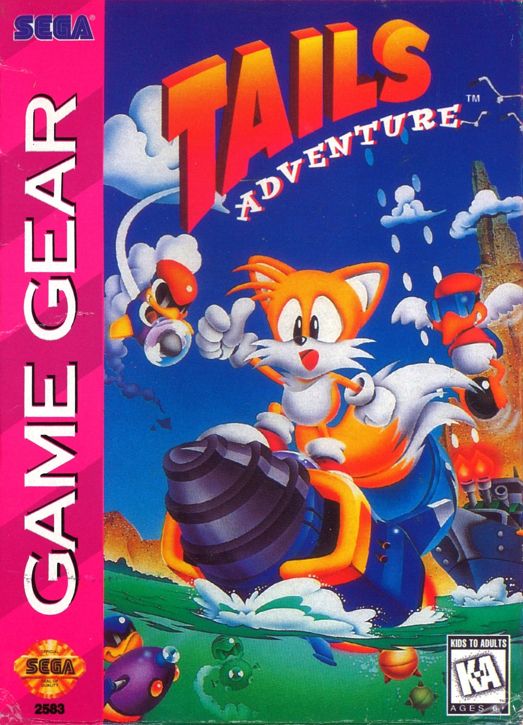 Game | Sega Game Gear | Tails' Adventure