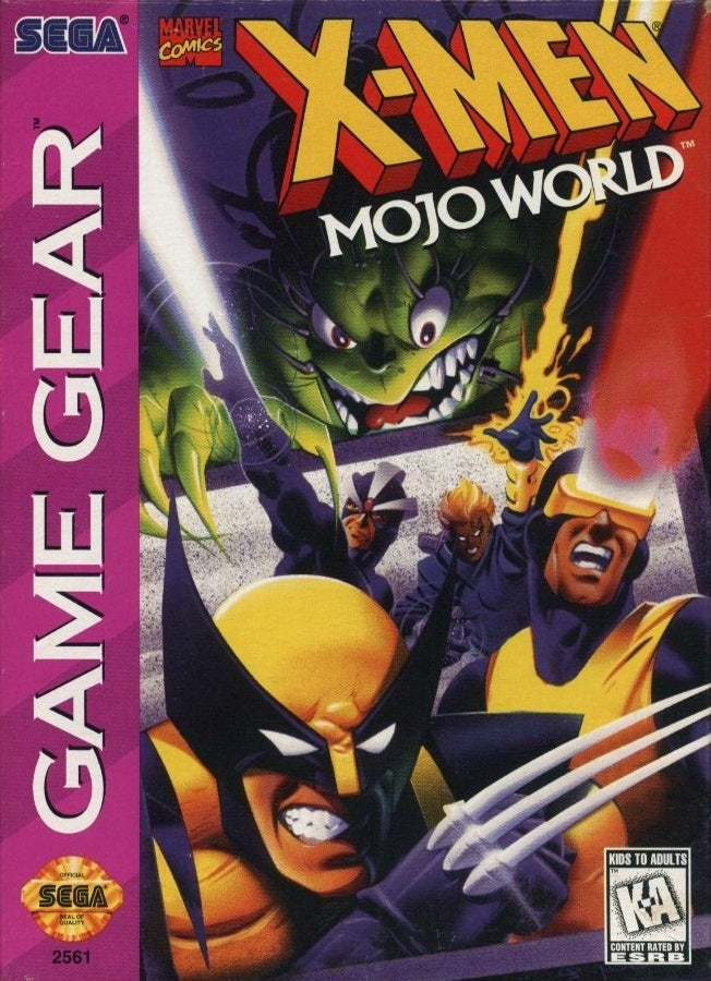 Game | SEGA Game Gear | X-Men Mojo World