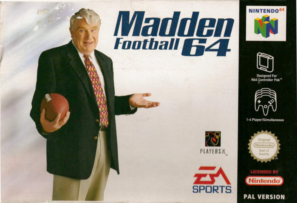 Game | Nintendo N64 | Madden Football 64