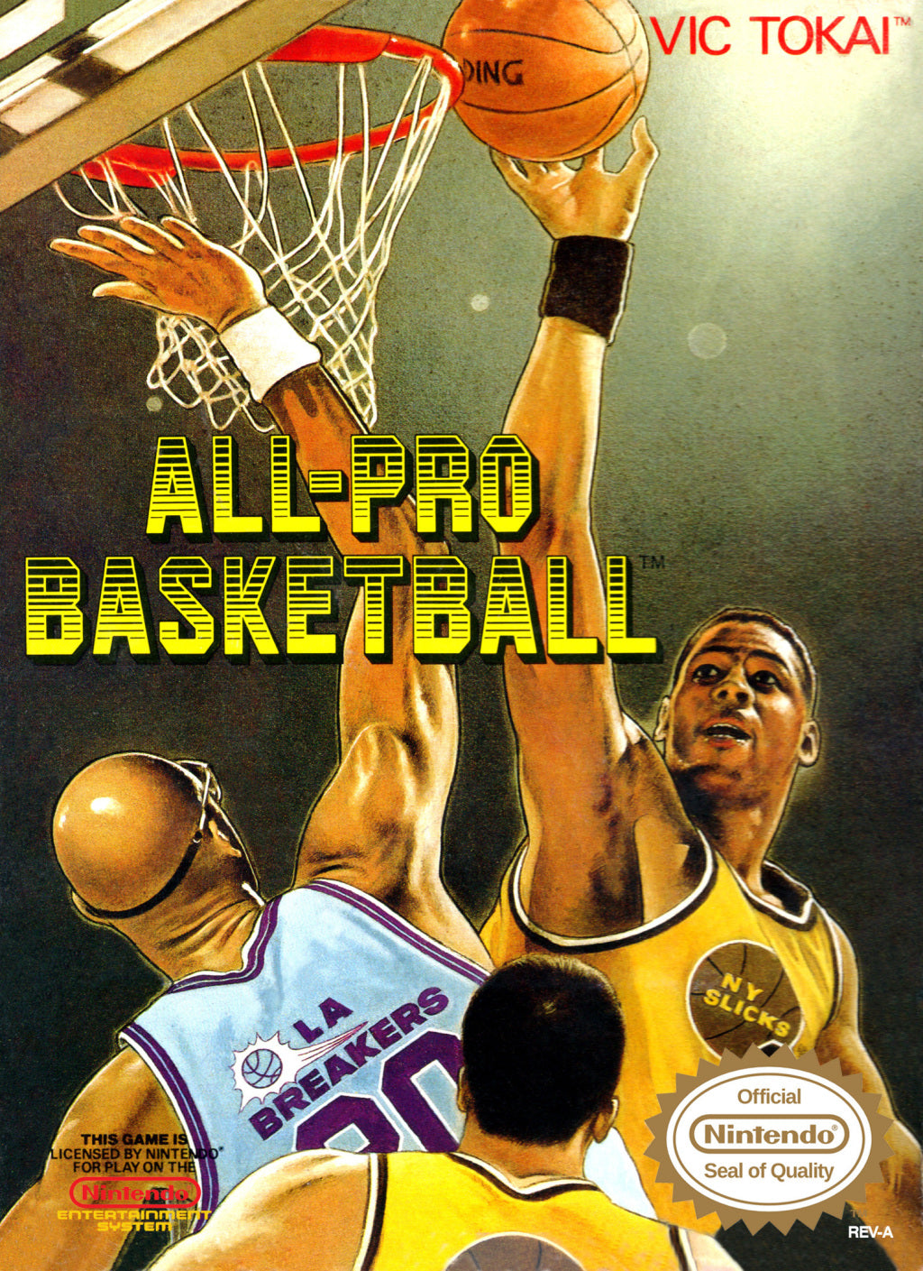 Game | Nintendo NES | All-Pro Basketball USA NTSC