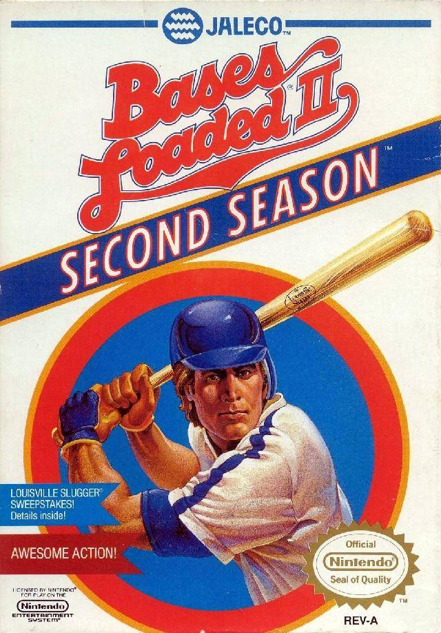 Game | Nintendo NES | Bases Loaded 2 Second Season USA NTSC