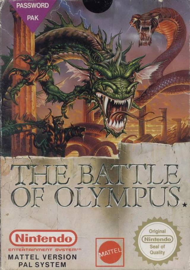 Game | Nintendo NES | Battle Of Olympus