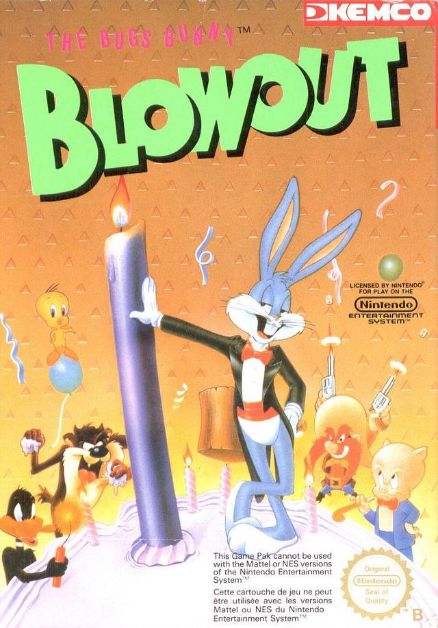Game | Nintendo NES | Bugs Bunny Birthday Blowout