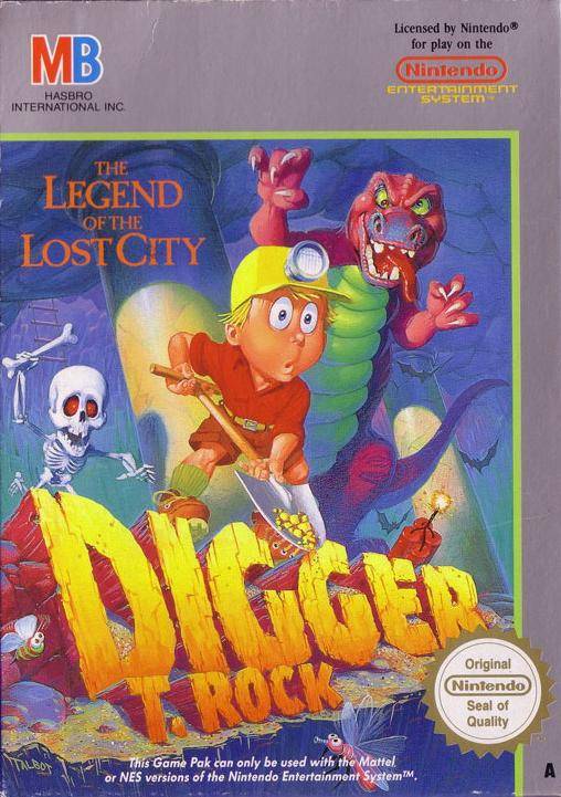 Game | Nintendo NES | Digger T Rock