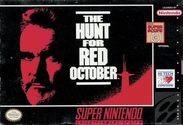 Game | Super Nintendo SNES | Hunt For Red October