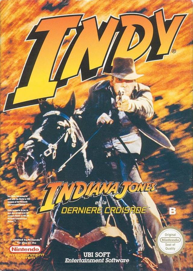 Game | Nintendo NES | Indiana Jones And The Last Crusade