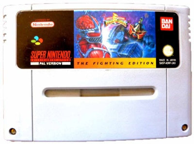 Game | Super Nintendo SNES | Mighty Morphin Power Rangers Fighting Edition
