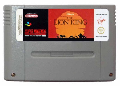 Game | Super Nintendo SNES | The Lion King