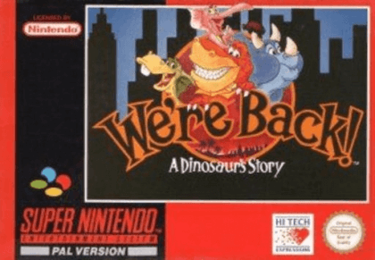 Game | Super Nintendo SNES | We're Back A Dinosaur Story