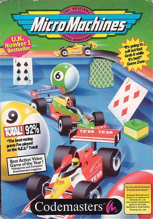 Game | Nintendo NES | Micro Machines
