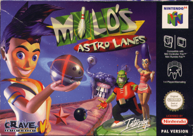Game | Nintendo N64 | Milo's Astro Lanes
