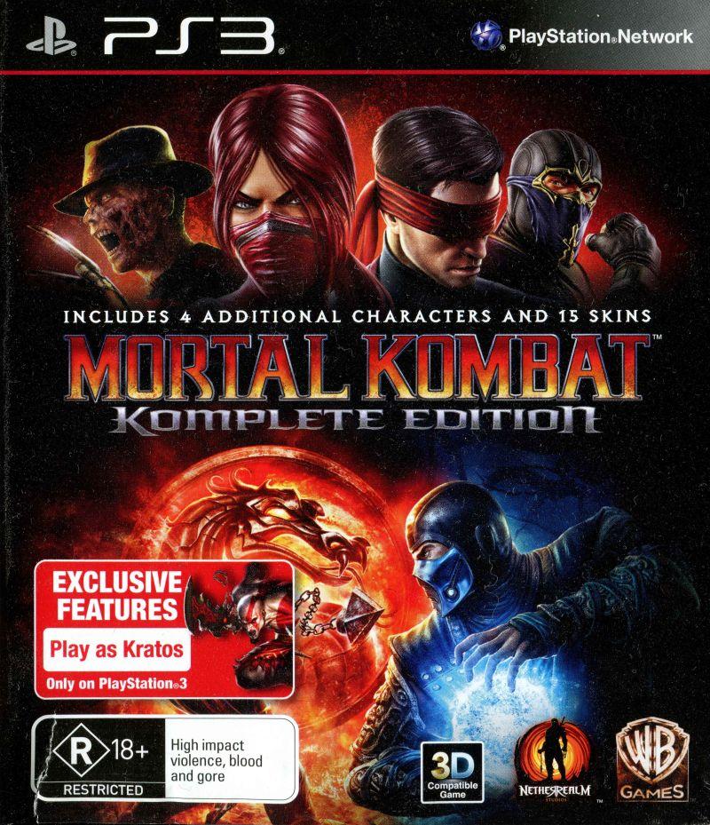 Game | Sony PlayStation PS3 | Mortal Kombat [Komplete Edition]