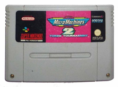 Game | Super Nintendo SNES | Micro Machines 2: Turbo Tournament PAL