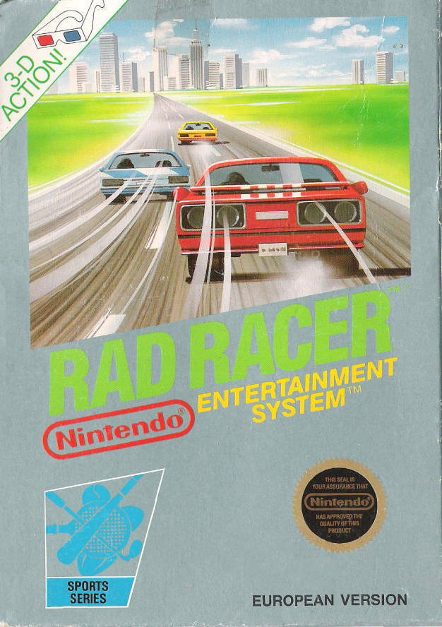 Game | Nintendo NES | Rad Racer