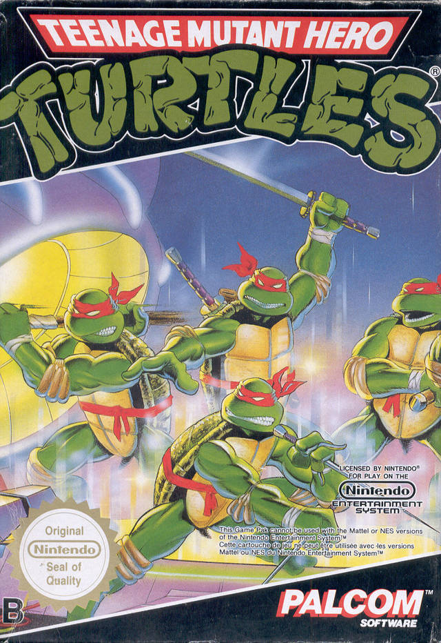 Game | Nintendo NES | Teenage Mutant Ninja Turtles PAL NTSC