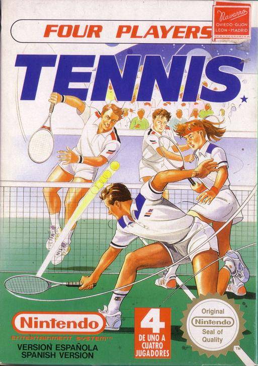 Game | Nintendo NES | Four Players Tennis