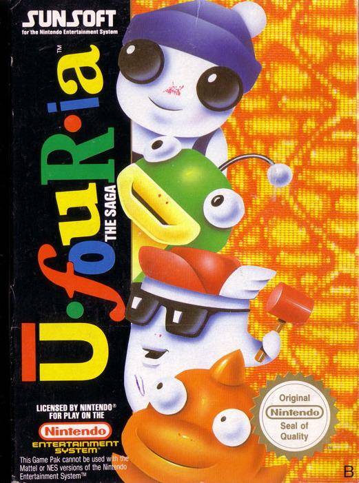 Game | Nintendo NES | Ufouria The Saga