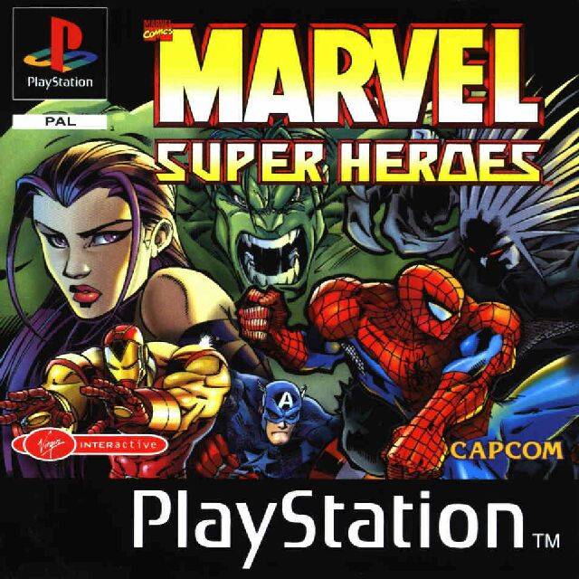 Game | Sony Playstation PS1 | Marvel Super Heroes