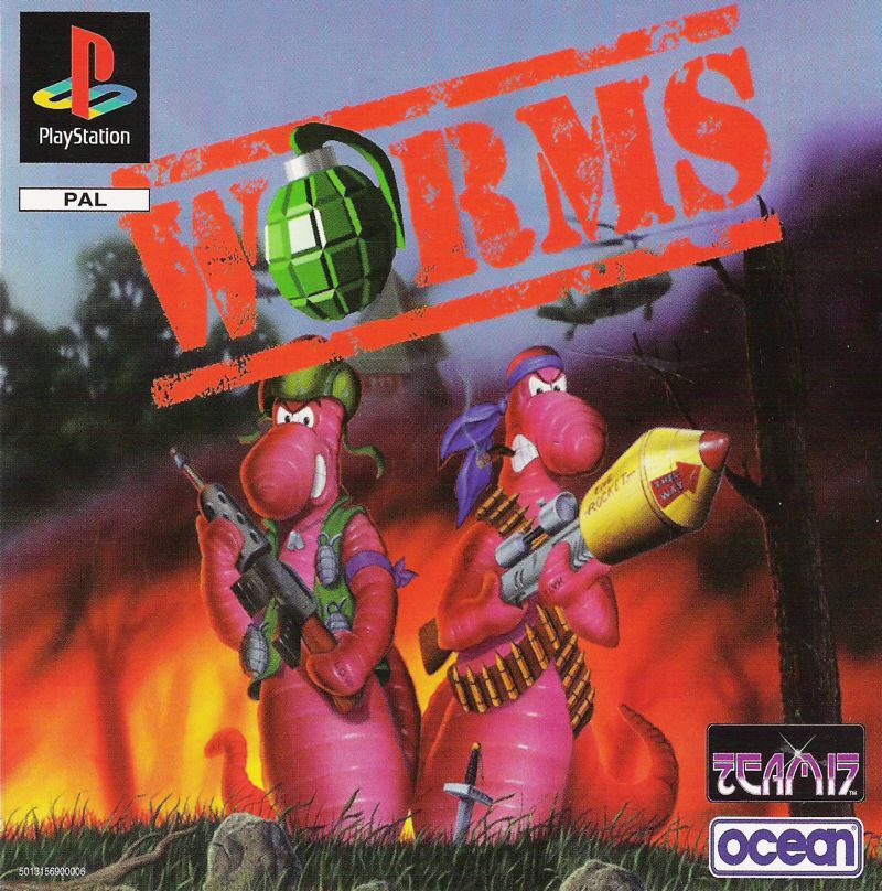 Game | Sony Playstation PS1 | Worms