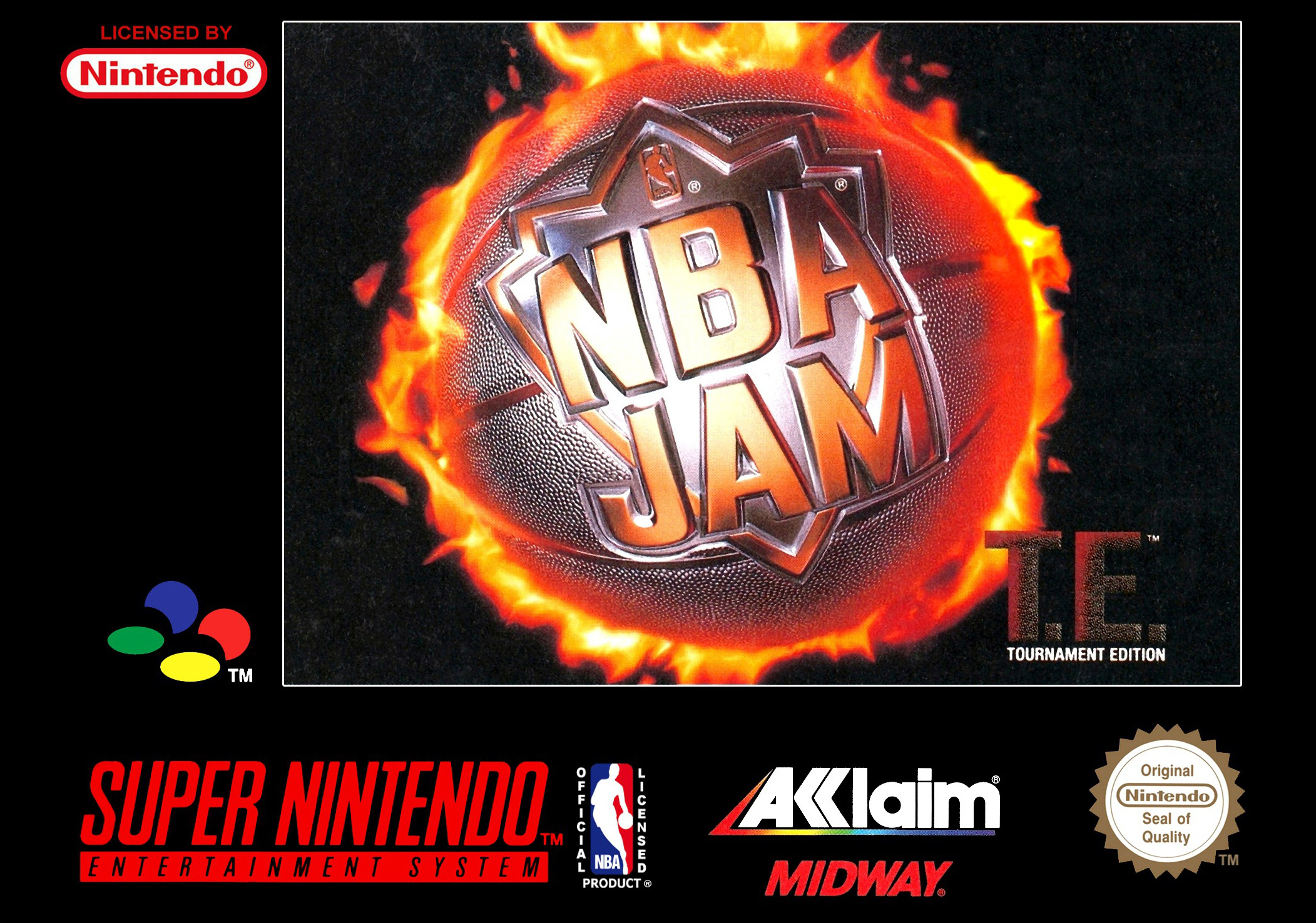 Game | Super Nintendo SNES | NBA Jam Tournament Edition