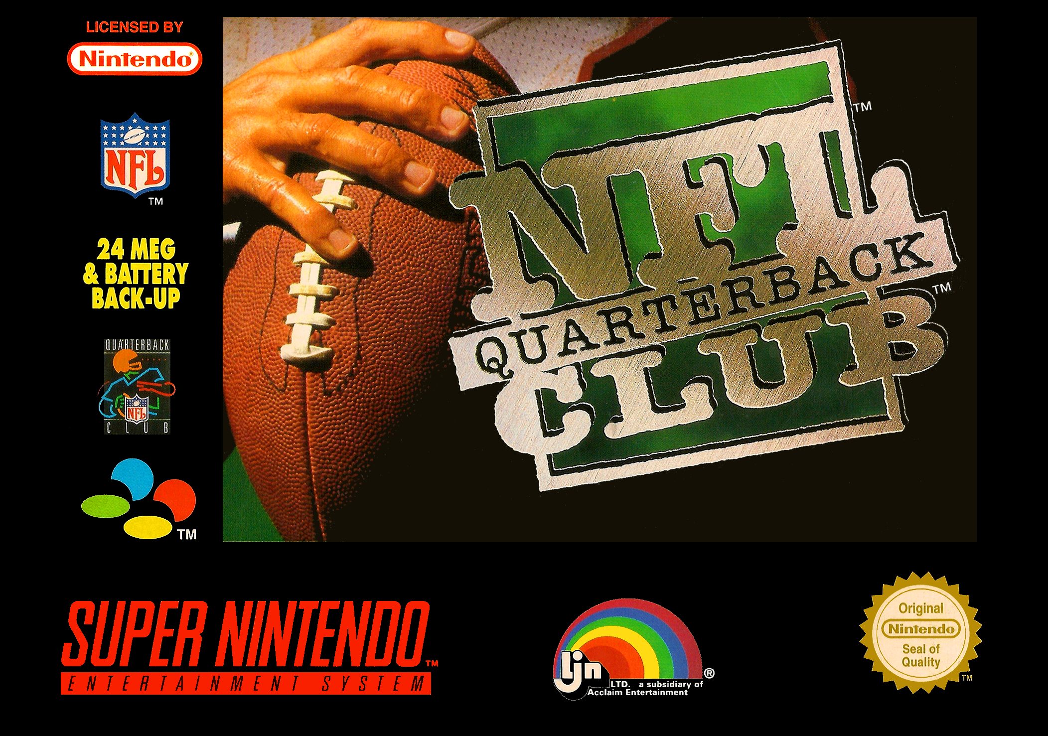 Game | Super Nintendo SNES | NFL Quarterback Club